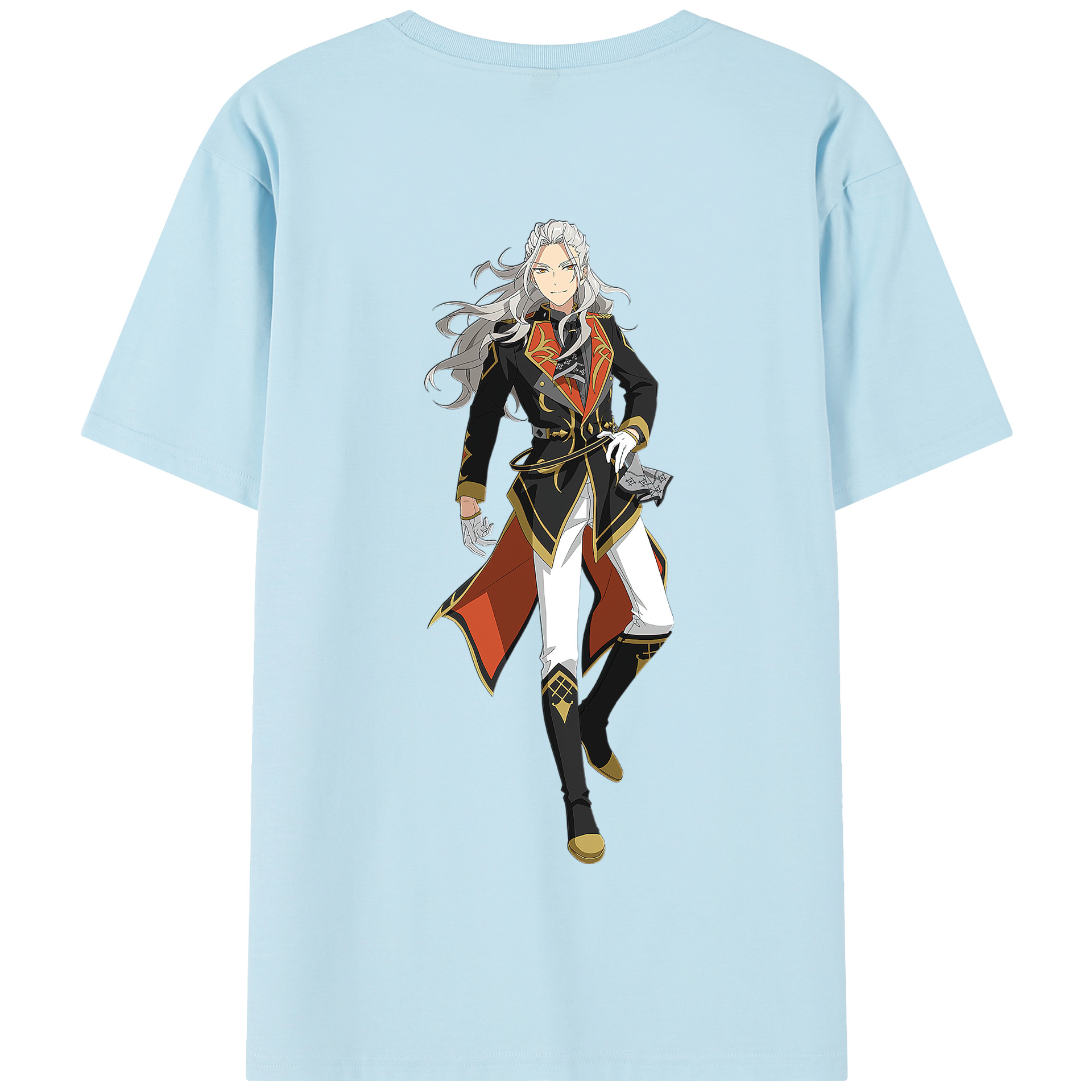 （画像用） あんさんぶるスターズ! Ensemble Stars 綿100％半袖Tシャツ（背面プリント）